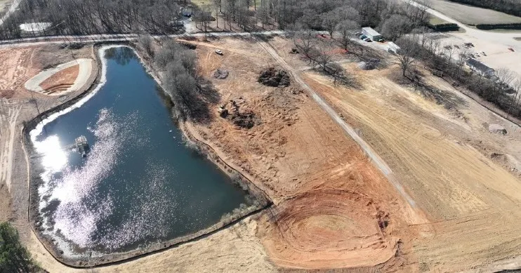 Site preparation for a Sycamore development