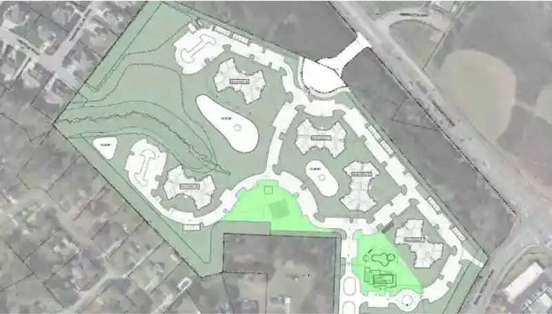 Sycamore at Burlington Site Plan